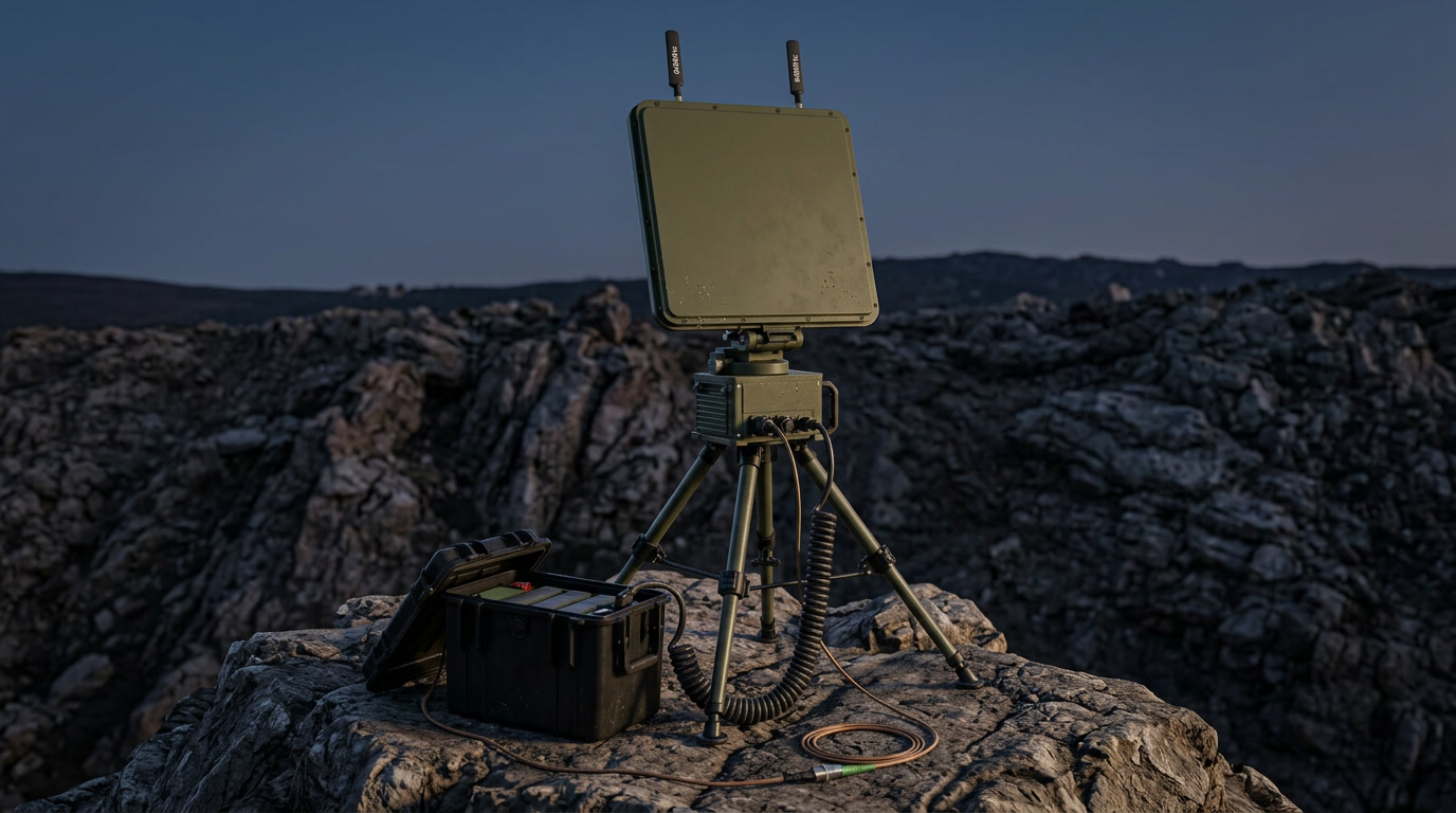 Portable counter-UAS radar system